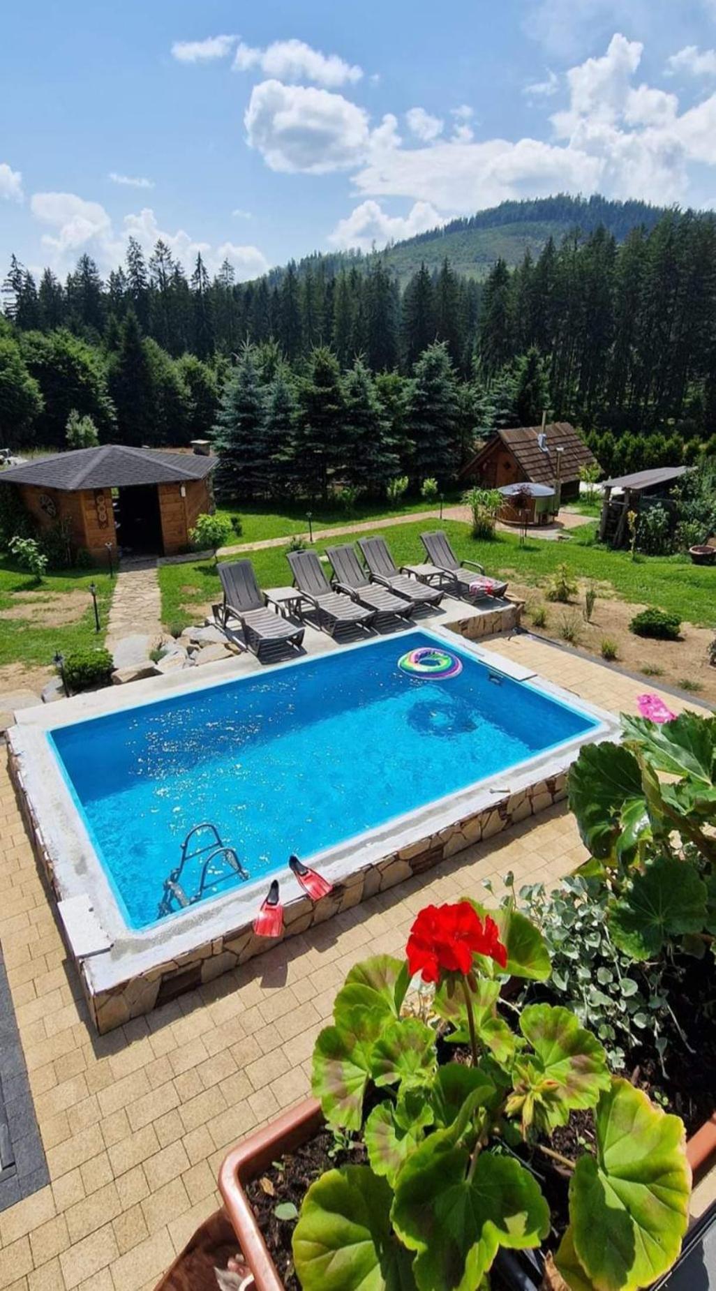 Villa Staro Chalpa Istebna Esterno foto